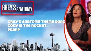 Greys Anatomy Soundtrack  quotCosy in the Rocketquot by Psapp Greys THEME SONG [upl. by Senn]