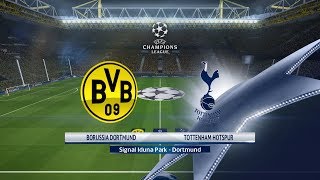 Borussia Dortmund vs Tottenham Hotspur ᴴᴰ 21112017  UEFA Champions League 201718  PES 2017 [upl. by Borek]