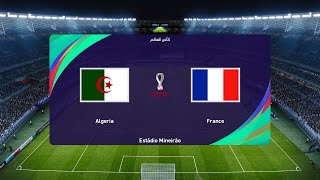 Algeria vs France l World Cup 2024 Qualifiers l Griezmann vs Riyad Mahrez PES [upl. by Eenal150]