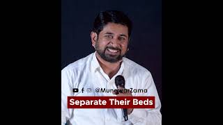 Separate Their Beds munawarzama youtubeshorts motivation [upl. by Misty594]