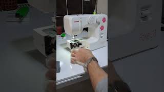 Janome 313 iplik takma sewing janome 313 thread [upl. by Yeliac]