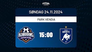 Hjørring Futsal Klub  Gentofte Futsal [upl. by Mobley]