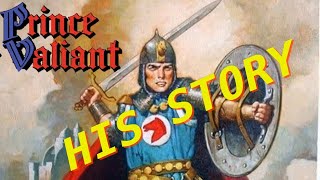 PRINCE VALIANT the magnificent artwork of Hal Foster  the story of valiant HIS STORY [upl. by Gnay]