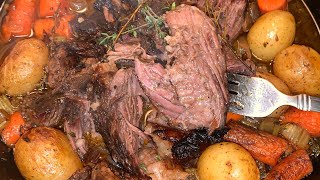 Fork TENDER Pot Roast The Best Pot Roast Recipe [upl. by Viridis]