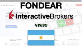 🔥FONDEAR INTERACTIVE BROKERS desde 🇦🇷ARGENTINA EN 3 PASOS 🤯 2023 [upl. by Lenahc]