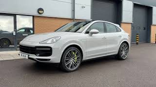 2023 Porsche Cayenne Turbo S V8 EHybrid Coupe Recently Exported [upl. by Aleacem]