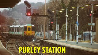 Train Stations Uk  Purley [upl. by Anayi491]