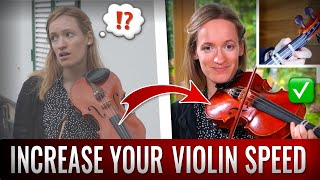 A QUICK and Effective Violin SPEED Building Exercise  A Major in Semiquavers [upl. by Kelcey]