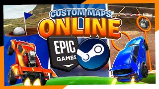 COMO JUGAR MAPAS CUSTOM CON TUS AMIGOS EN ROCKET LEAGUE EPIC GAME Y STEAM [upl. by Landon180]