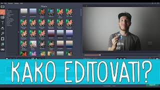 KAKO EDITOVATI VIDEO  Movavi Video Editor [upl. by Jansen953]