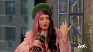 Melanie Martinez On quotCry Babyquot  AOL BUILD [upl. by Ahsier191]