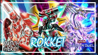 PURE ROKKET DRAGONLINK RANKED COMBO GAMEPLAY YuGiOh Master Duel dragonlink masterduel rokket [upl. by Krahling]