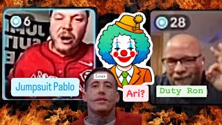 Jumpsuit Pablo and Duty Ron call Wade Wilson’s former “attorney” a fraud  TikTok Live 1012024 [upl. by Nosiaj]