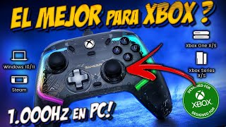 🟢GameSir KALEID Flux GamePad licencia XBOX con Vibración total tipo PS5 Gatillos HALL y RGB USB [upl. by Erdnaxela]