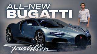 NEW V16 Bugatti Tourbillon All the details of the 1800hp HYPERCAR  Henry Catchpole [upl. by Adlee]