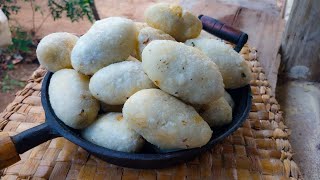 BOLINHO DE MANDIOCA CAPIXABA fazenda comidaderocaroça [upl. by Attej]