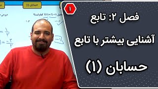 حسابان 1  فصل دوم  آشنایی بیشتر با تابع  تست 1 [upl. by Artimas911]