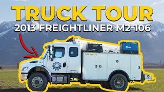 Heavy Duty Mechanic Truck Tour  Freightliner M2106 [upl. by Airdnoed]