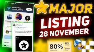 MAJOR GAME END TODAY 🚨 IMPORTANT TASK 😱 MAJOR LISTING DATE 28 NOVEMBER MAJOR PUZZLE SOLVE 🚨 [upl. by Eillo497]