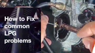 How to Fix Common LPG Problems  Vaporiser  Reducer Injectors [upl. by Ahsiel955]