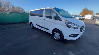 Ford Transit Custom 20 320 EcoBlue Trend Kombi L2 H1 Euro 6 ss 5dr 9 Seat [upl. by Lonny]