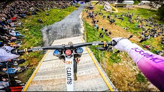 POV  Amaury Pierrons Insane WINNING Run in Lourdes [upl. by Baum52]