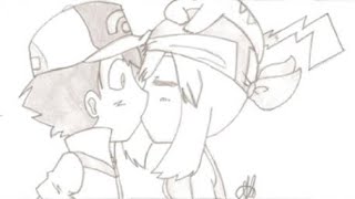 Different Goodbye Pokemon Comic Dub  ❤️Advanceshipping❤️ [upl. by Dolorita393]