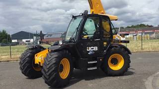 Teleskoplader JCB 541 70 Agri Super 2014 710m Germany [upl. by Leahcimnaj734]