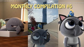 YIMO the Tapir Shorts Monthly Compilation 06 cute funny [upl. by Livy]