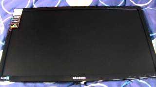 Samsung SyncMaster S24B300 24quot Monitor Unboxing [upl. by Eek]