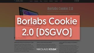 DSGVO Plugin  Borlabs Cookie 2 0  Review amp Tutorial DEHD [upl. by Caryn]