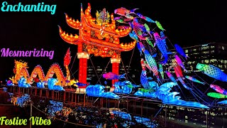 Must Experience the Colourful Illuminating Radiant Chinese Lantern Festival  KokaBooth Amphitheatre [upl. by Yusuk]