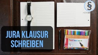 Jura Klausur schreiben für Anfänger  So fängt man an  Juraklausur Technik Tutorial  Herr Anwalt [upl. by Robinetta]