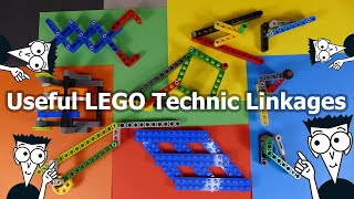 Useful LEGO Technic Linkages and Mechanisms Episode 8 grohl666 howto tutorial [upl. by Akyssej]