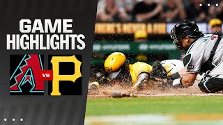 Dbacks vs Pirates Game Highlights 8224  MLB Highlights [upl. by Alexei]