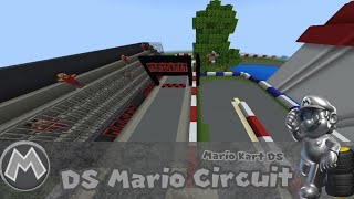 DS Mario CircuitMinecraft Mario Kart DS [upl. by Studley158]