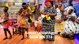 Adowa Dance live on UTV by AdwoaYeboahAgyei 0204 366 774 [upl. by Akirej631]