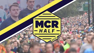 Manchester Half Finish Line Feed [upl. by Adnilreb]