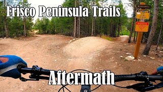 Aftermath MTB Trail Frisco Peninsula mountain bike park Colorado Pedal up oneway down [upl. by Wiedmann]