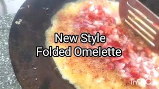 New Style Folded Omelette💖💖💖 Aneeqa Tabbasum✨✅👍 [upl. by Zebada917]