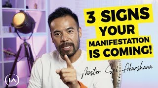 3 Unexpected Signs Your Manifestation is Coming Your Way  Law of Attraction [upl. by Aivon]