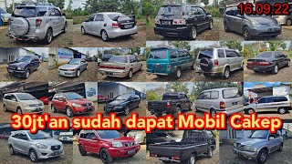 Update Stock Mobil Bekas Murah Berkwalitas Terpercaya Atmajaya Motor Malang 16 September 2022 [upl. by Imorej]