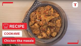 Chicken tika masala recipe with your Cook4Me  Tefal [upl. by Wandis]