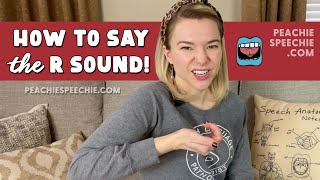 How to say the R sound retroflexed by Peachie Speechie [upl. by Ellednahs]