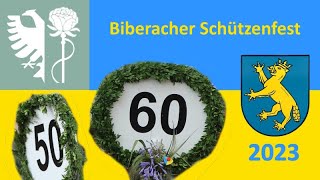 Biberacher Schützenfest 2023 Jahrgänger  Festzug [upl. by Naginarb]