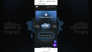 Forsage New Update Mystery Luck Non Working Reward [upl. by Sungam184]