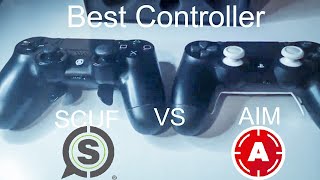 The Best Controller For Fortnite Scuf Vs AIM [upl. by Damali]