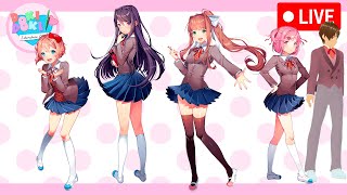 Livezinha jogando doki doki literature club ❗pix ❗discord [upl. by Nika]