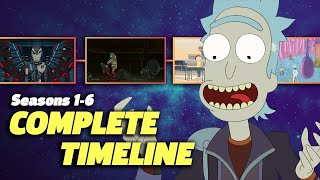 The Complete RICK AND MORTY Timeline Seasons 16 [upl. by Mccarthy]