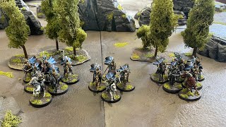 Rivendell Knights and Infantry Rivendell 800pt Army showcase [upl. by Ibmat]